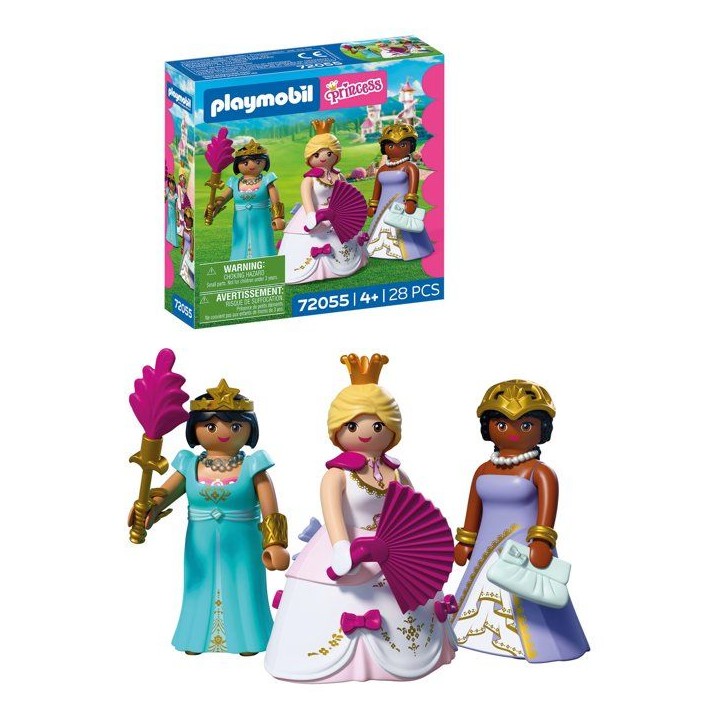 PLAYMOBIL 72055 Trio de princesses, Les Princesses, 28 pieces, Des 4 ans PLAYMOBIL 72055 Trio de princesses, Les Princesses, 28 pieces, Des 4 ans