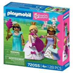 PLAYMOBIL 72055 Trio de princesses, Les Princesses, 28 pieces, Des 4 a
