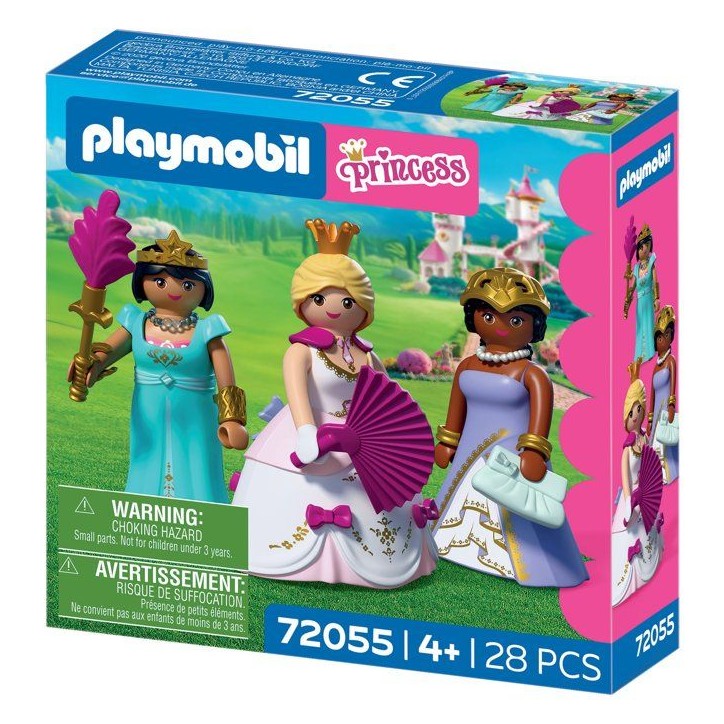 PLAYMOBIL 72055 Trio de princesses, Les Princesses, 28 pieces, Des 4 ans PLAYMOBIL 72055 Trio de princesses, Les Princesses, 28 pieces, Des 4 ans