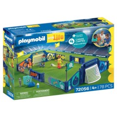 PLAYMOBIL 72056 Stade de football et défis, My Life Sport & action, a