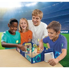 PLAYMOBIL 72056 Stade de football et défis, My Life Sport & action, a