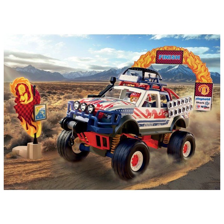 PLAYMOBIL 72061 Monster truck, Véhicule de course, 73 pieces, des 4 ans PLAYMOBIL 72061 Monster truck, Véhicule de course, 73 pieces, des 4 ans