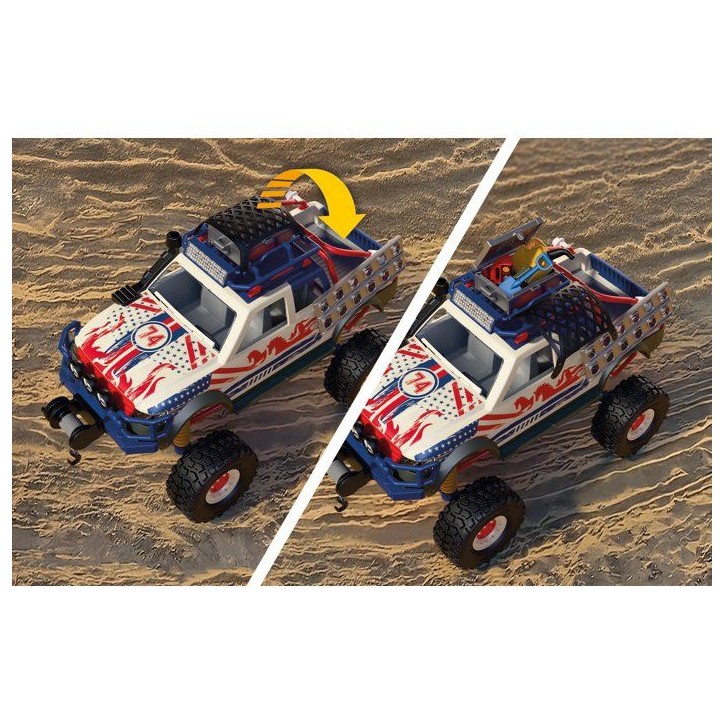 PLAYMOBIL 72061 Monster truck, Véhicule de course, 73 pieces, des 4 ans PLAYMOBIL 72061 Monster truck, Véhicule de course, 73 pieces, des 4 ans