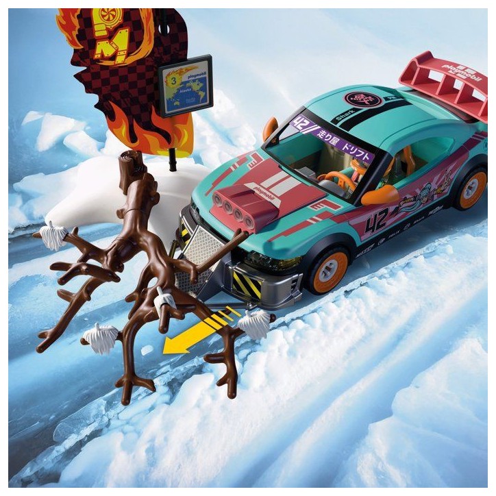 PLAYMOBIL 72062 Voiture de rallye, Véhicule de course, 68 pieces, Des 4 ans