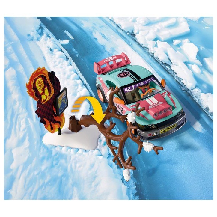 PLAYMOBIL 72062 Voiture de rallye, Véhicule de course, 68 pieces, Des 4 ans