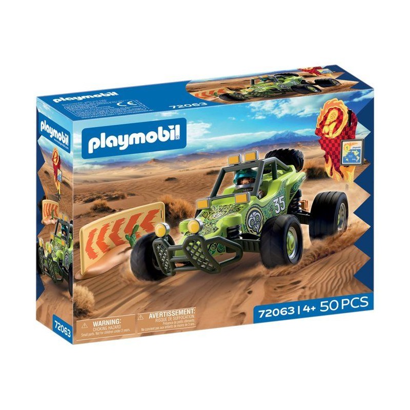 PLAYMOBIL 72063 Véhicule tout-terrain, Véhicule de course, 50 pieces
