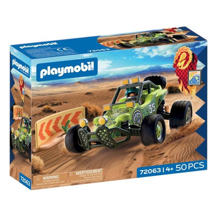 PLAYMOBIL 72063 Véhicule tout-terrain, Véhicule de course, 50 pieces, Des 4 ans