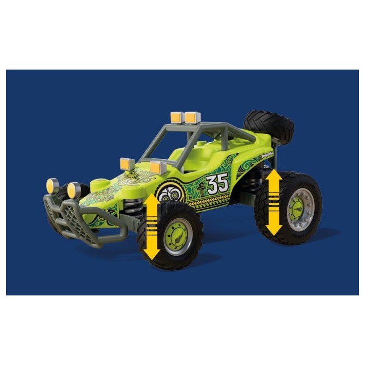 PLAYMOBIL 72063 Véhicule tout-terrain, Véhicule de course, 50 pieces, Des 4 ans