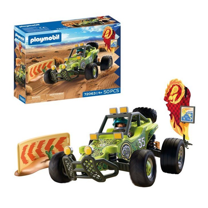 PLAYMOBIL 72063 Véhicule tout-terrain, Véhicule de course, 50 pieces, Des 4 ans