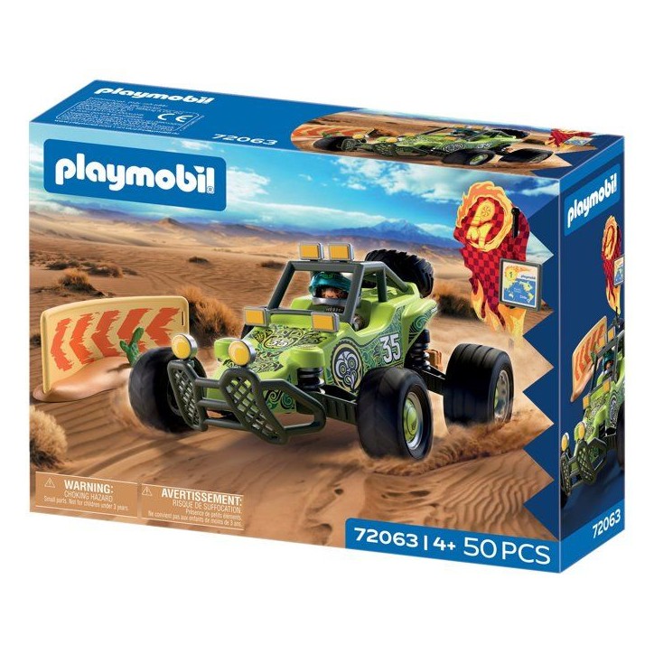 PLAYMOBIL 72063 Véhicule tout-terrain, Véhicule de course, 50 pieces, Des 4 ans