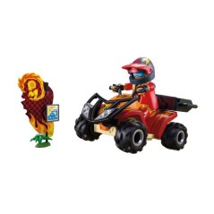 PLAYMOBIL 72064 Quad tout-terrain, Véhicule de course, 34 pieces, Des