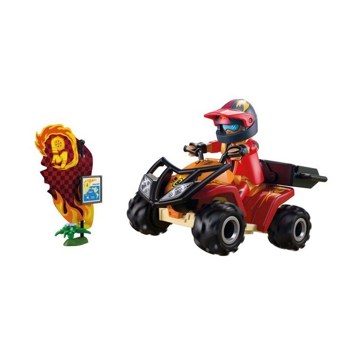 PLAYMOBIL 72064 Quad tout-terrain, Véhicule de course, 34 pieces, Des 4 ans PLAYMOBIL 72064 Quad tout-terrain, Véhicule de course, 34 pieces, Des 4 ans