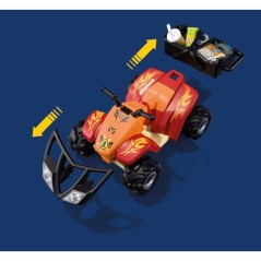 PLAYMOBIL 72064 Quad tout-terrain, Véhicule de course, 34 pieces, Des