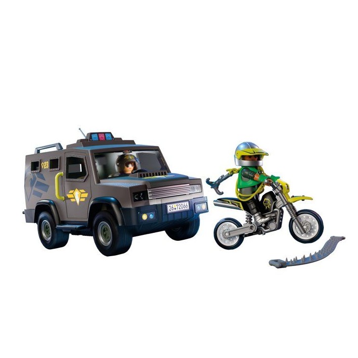 PLAYMOBIL 72066 Fourgon d'intervention des forces spéciales, City Action, Les policiers, Promo Pack, 56 pieces, des 4 ans PLAYMOBIL 72066 Fourgon d'intervention des forces spéciales, City Action, Les policiers, Promo Pack, 56 pieces, des 4 ans