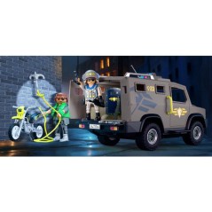 PLAYMOBIL 72066 Fourgon d'intervention des forces spéciales, City Act