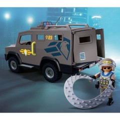 PLAYMOBIL 72066 Fourgon d'intervention des forces spéciales, City Act