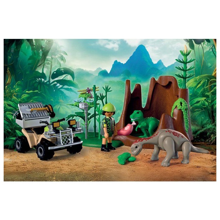 PLAYMOBIL 72069 L'antre du dinosaure, Dinos, Promo pack, 58 pieces, Des 4 ans PLAYMOBIL 72069 L'antre du dinosaure, Dinos, Promo pack, 58 pieces, Des 4 ans