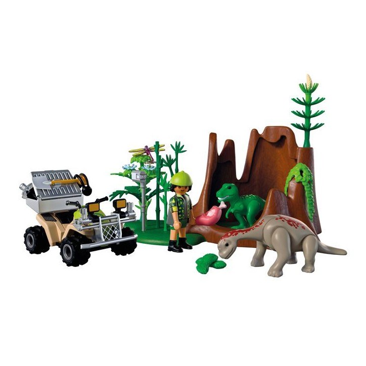 PLAYMOBIL 72069 L'antre du dinosaure, Dinos, Promo pack, 58 pieces, Des 4 ans PLAYMOBIL 72069 L'antre du dinosaure, Dinos, Promo pack, 58 pieces, Des 4 ans