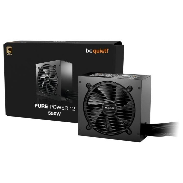 BE QUIET! - Pure Power 12 - Alimentation PC - BP001EU - 550 W