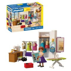 PLAYMOBIL 72082 Atelier de stylisme, My Life Le shopping, 64 pieces, D
