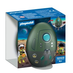 PLAYMOBIL 72103 oeuf 2en1 Mission Espace, L'espace, 39 pieces, Cadeau