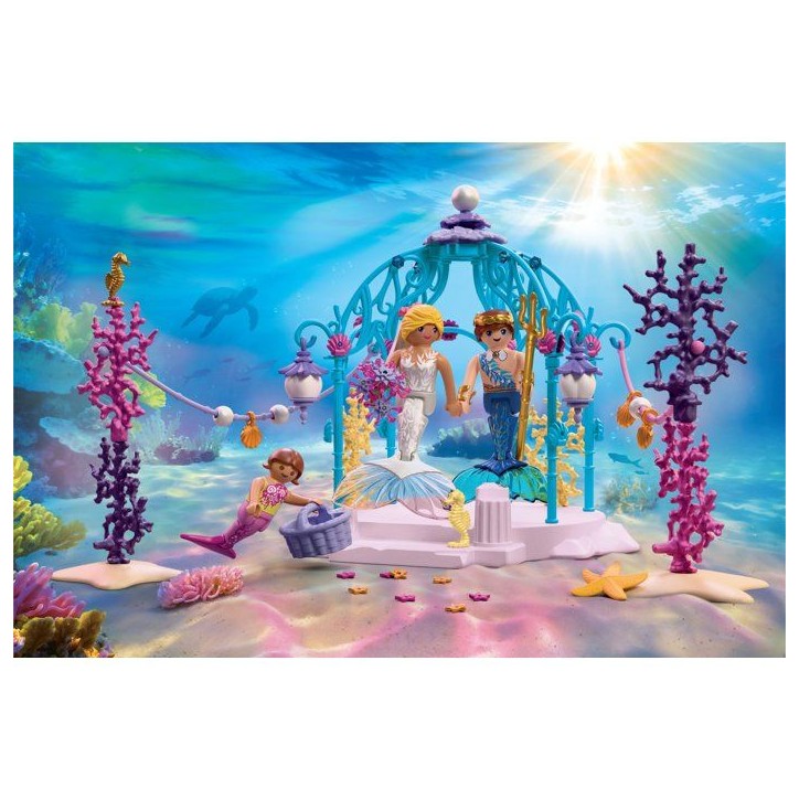 PLAYMOBIL 72104 Mariage des sirenes, Princesses Fantasy & Magic, 99 pieces, Des 4 ans