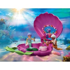 PLAYMOBIL 72105 Sac coquillage & sirenes, Les Sirenes Fantasy & Magic, 47 pieces, Des 4 ans