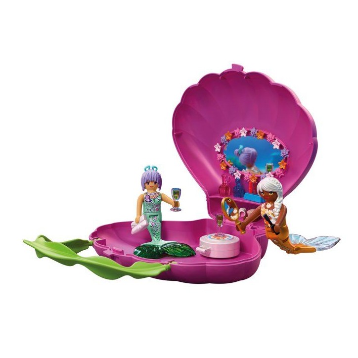 PLAYMOBIL 72105 Sac coquillage & sirenes, Les Sirenes Fantasy & Magic, 47 pieces, Des 4 ans PLAYMOBIL 72105 Sac coquillage & sirenes, Les Sirenes Fantasy & Magic, 47 pieces, Des 4 ans
