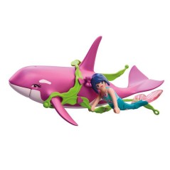 Playmobil 72106 Orque et sirene, Les Sirenes Fantasy & Magic, 7 pieces