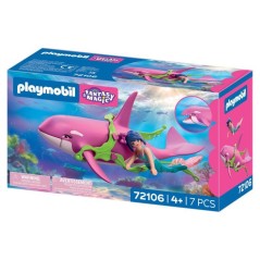 Playmobil 72106 Orque et sirene, Les Sirenes Fantasy & Magic, 7 pieces