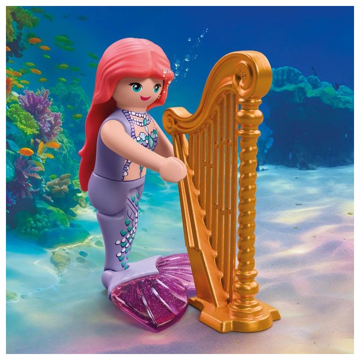 PLAYMOBIL 72107 Sirene, cadeaux & animaux marins PLAYMOBIL 72107 Sirene, cadeaux & animaux marins