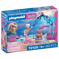 PLAYMOBIL 72108 Buffet de mariage des sirenes, Les Sirenes Fantasy & M