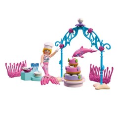 PLAYMOBIL 72108 Buffet de mariage des sirenes, Les Sirenes Fantasy & M