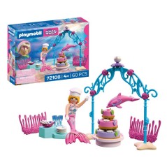 PLAYMOBIL 72108 Buffet de mariage des sirenes, Les Sirenes Fantasy & M