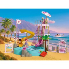 PLAYMOBIL 72120 Barbie Parc aquatique, 146 pieces, des 4 ans
