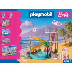 PLAYMOBIL 72120 Barbie Parc aquatique, 146 pieces, des 4 ans