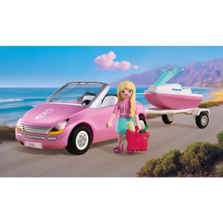PLAYMOBIL 72123 Barbie Cabriolet & scooter de mer, 37 pieces, Des 4 ans