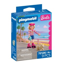 PLAYMOBIL 72126 Barbie Promenade a Malibu, 9 pieces, Des 4 ans