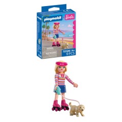 PLAYMOBIL 72126 Barbie Promenade a Malibu, 9 pieces, Des 4 ans
