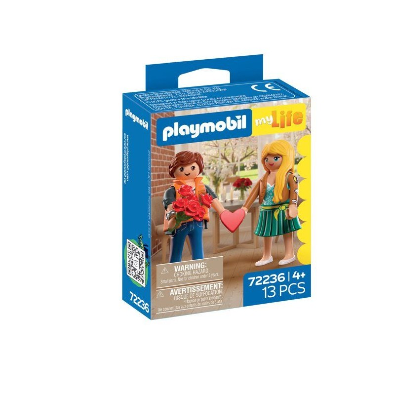 PLAYMOBIL My Life 72236 Couple Amoureux