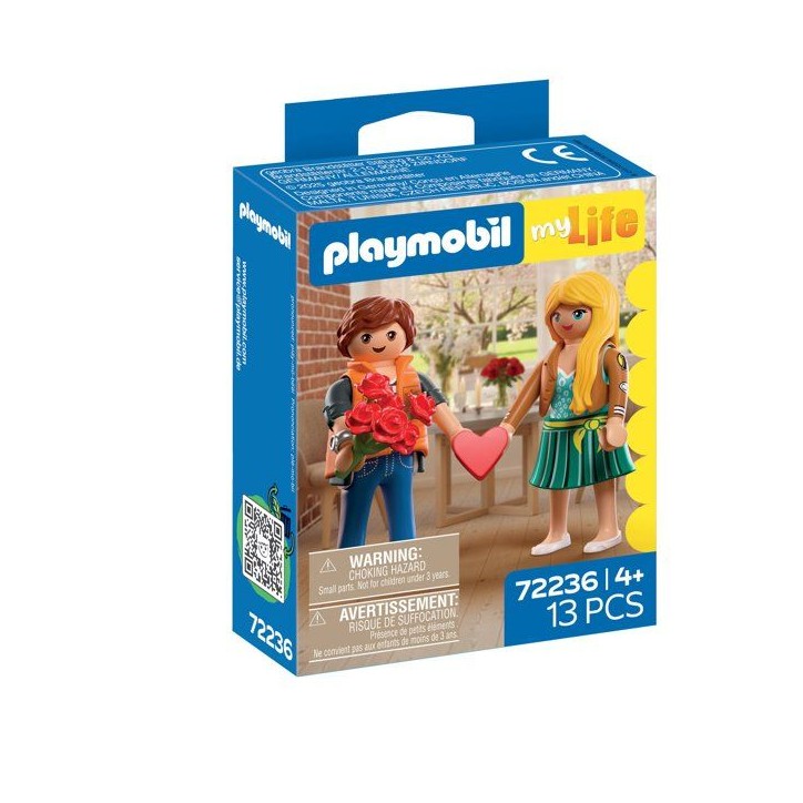 PLAYMOBIL My Life 72236 Couple Amoureux