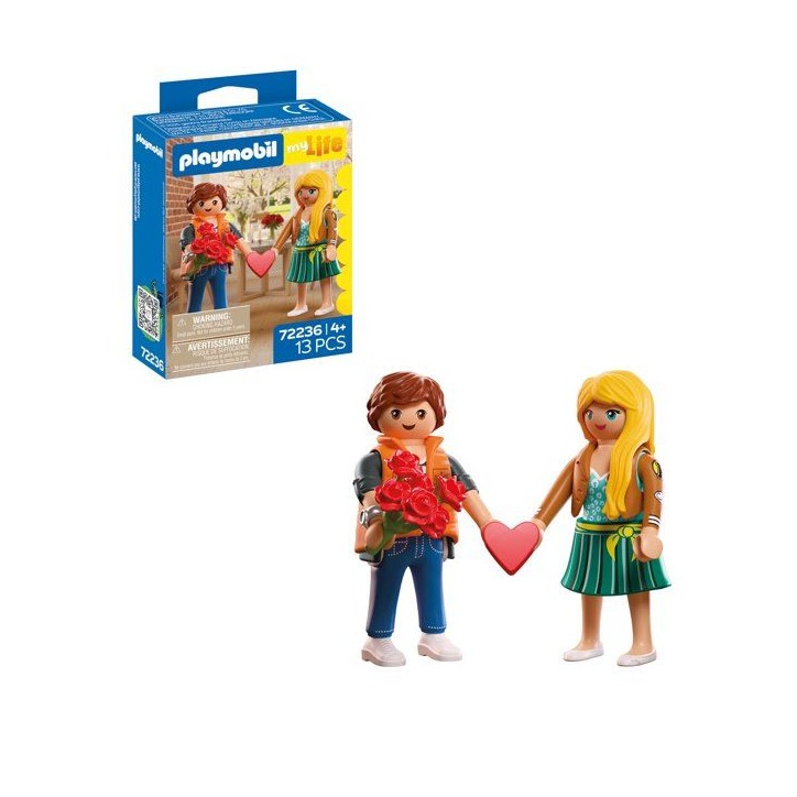 PLAYMOBIL My Life 72236 Couple Amoureux