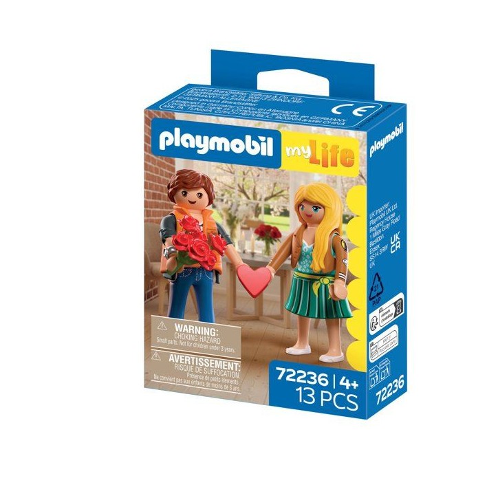 PLAYMOBIL My Life 72236 Couple Amoureux