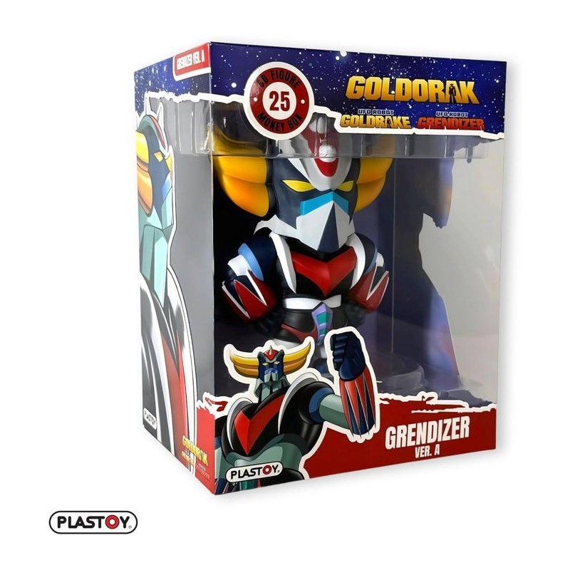 Tirelire - PLASTOY - Goldorak Chibi Debout - Plastique - 18 cm