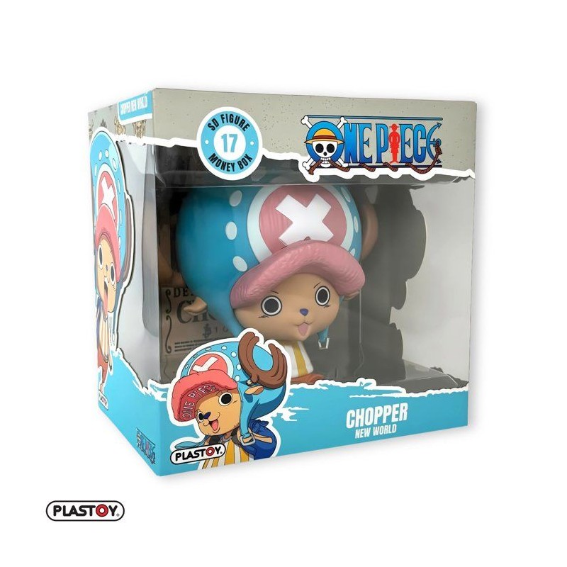 Tirelire - PLASTOY - One Piece Tony Tony Chopper New World - PVC - 16