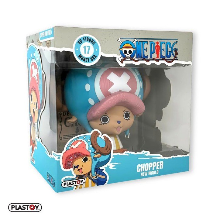Tirelire - PLASTOY - One Piece Tony Tony Chopper New World - PVC - 16 cm Tirelire - PLASTOY - One Piece Tony Tony Chopper New World - PVC - 16 cm