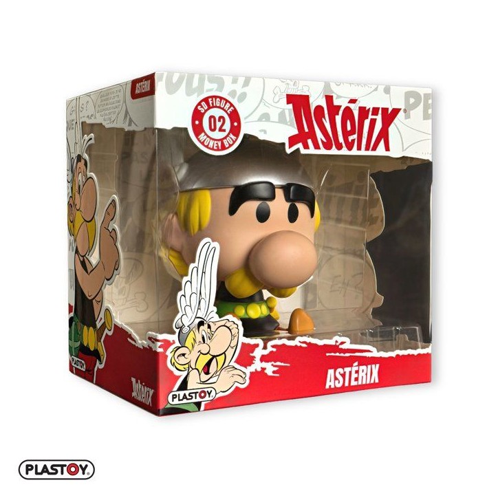 Tirelire - PLASTOY - Astérix Chibi Astérix - PVC - 14 cm Tirelire - PLASTOY - Astérix Chibi Astérix - PVC - 14 cm