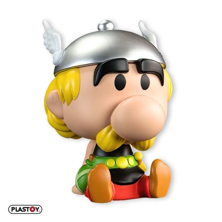 Tirelire - PLASTOY - Astérix Chibi Astérix - PVC - 14 cm Tirelire - PLASTOY - Astérix Chibi Astérix - PVC - 14 cm