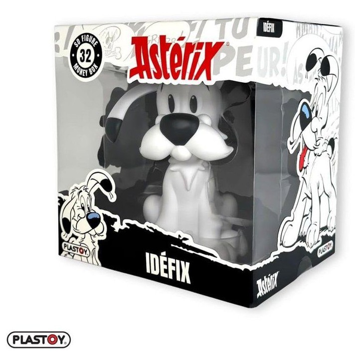 Tirelire - PLASTOY - Astérix Idéfix - Plastique - 15 cm Tirelire - PLASTOY - Astérix Idéfix - Plastique - 15 cm