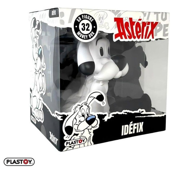 Tirelire - PLASTOY - Astérix Idéfix - Plastique - 15 cm Tirelire - PLASTOY - Astérix Idéfix - Plastique - 15 cm